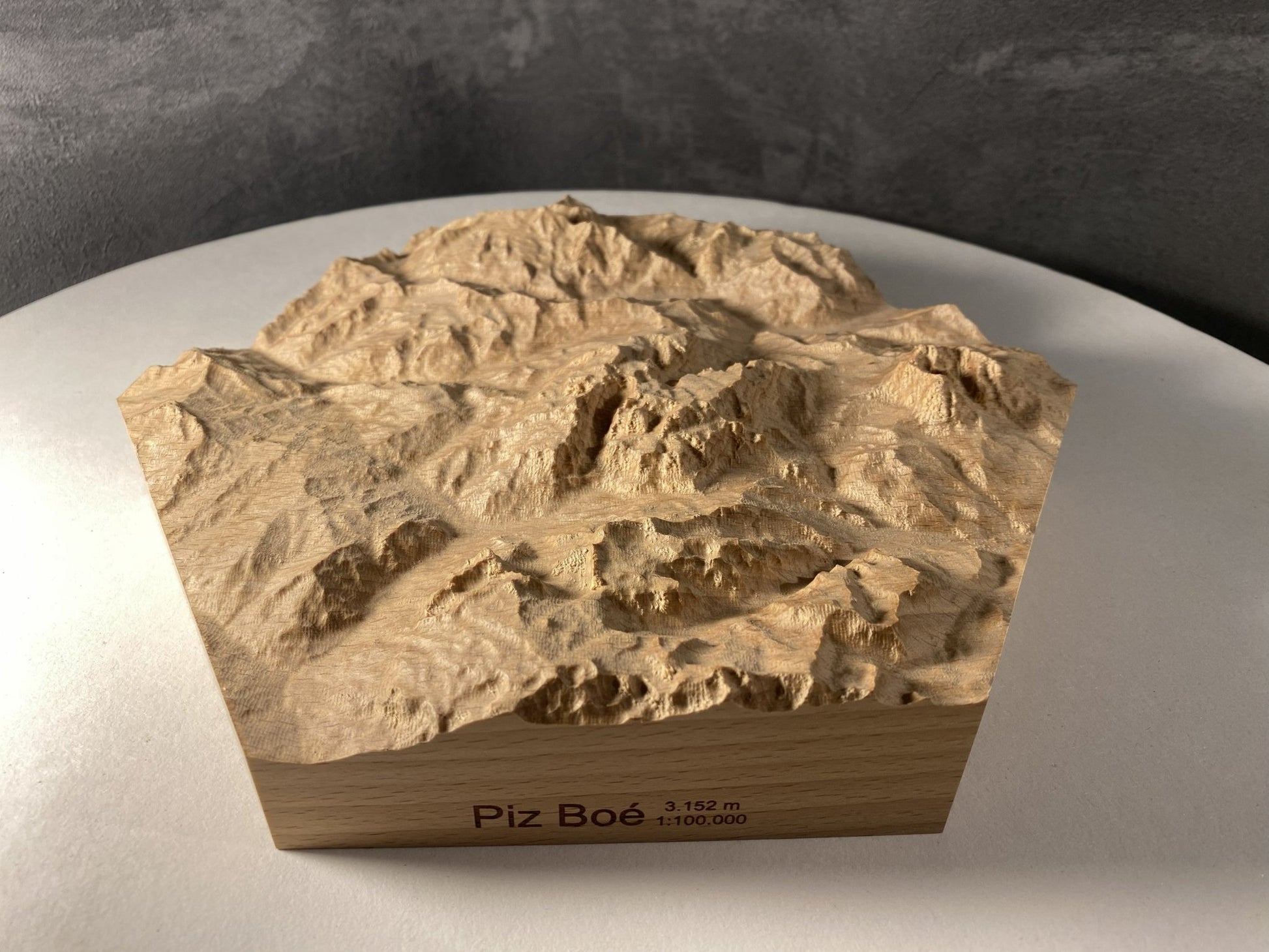 SUMMIT - Bergrelief Sella - Massiv (Dolomiten) - TreeDimension