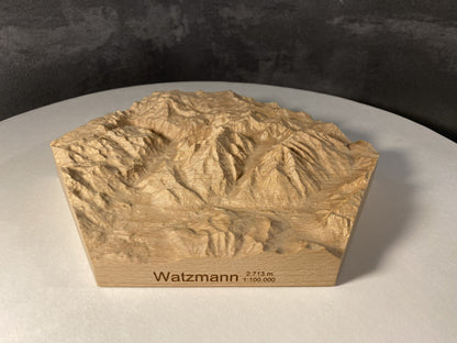 SUMMIT – Bergrelief Watzmann - TreeDimension